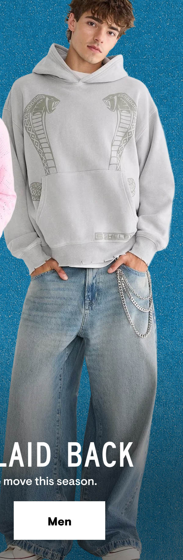 Loose & Laid Back. Shop Men