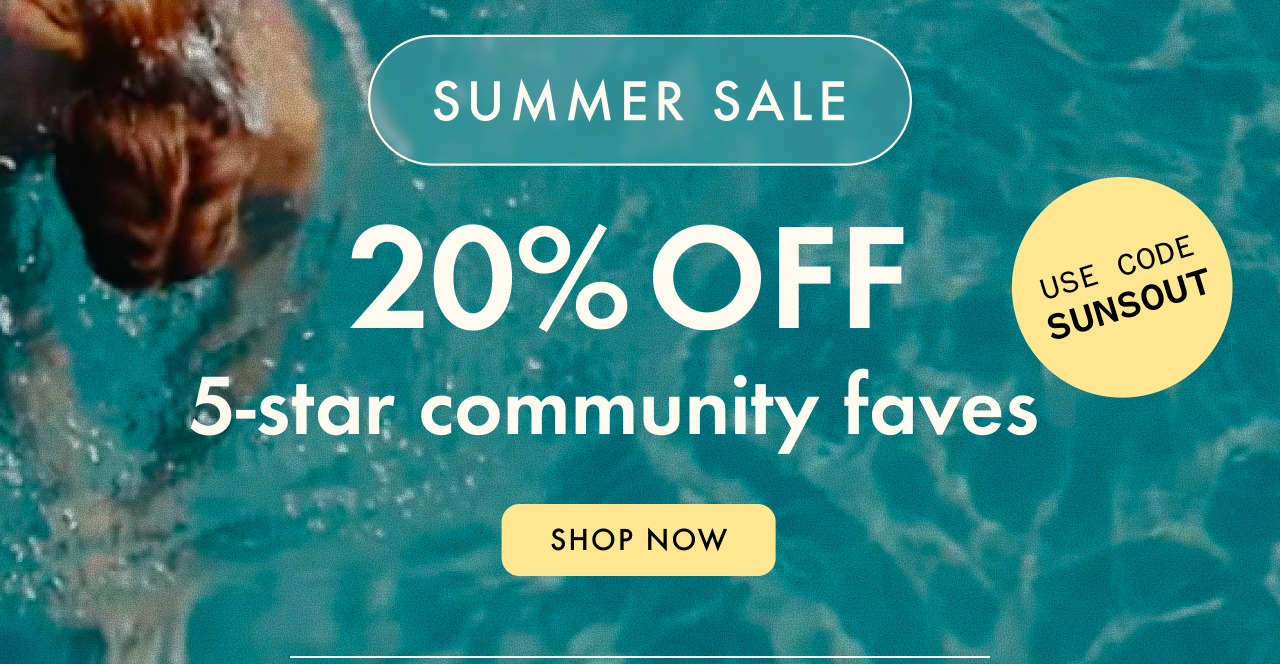 20% off 5-star community faves 