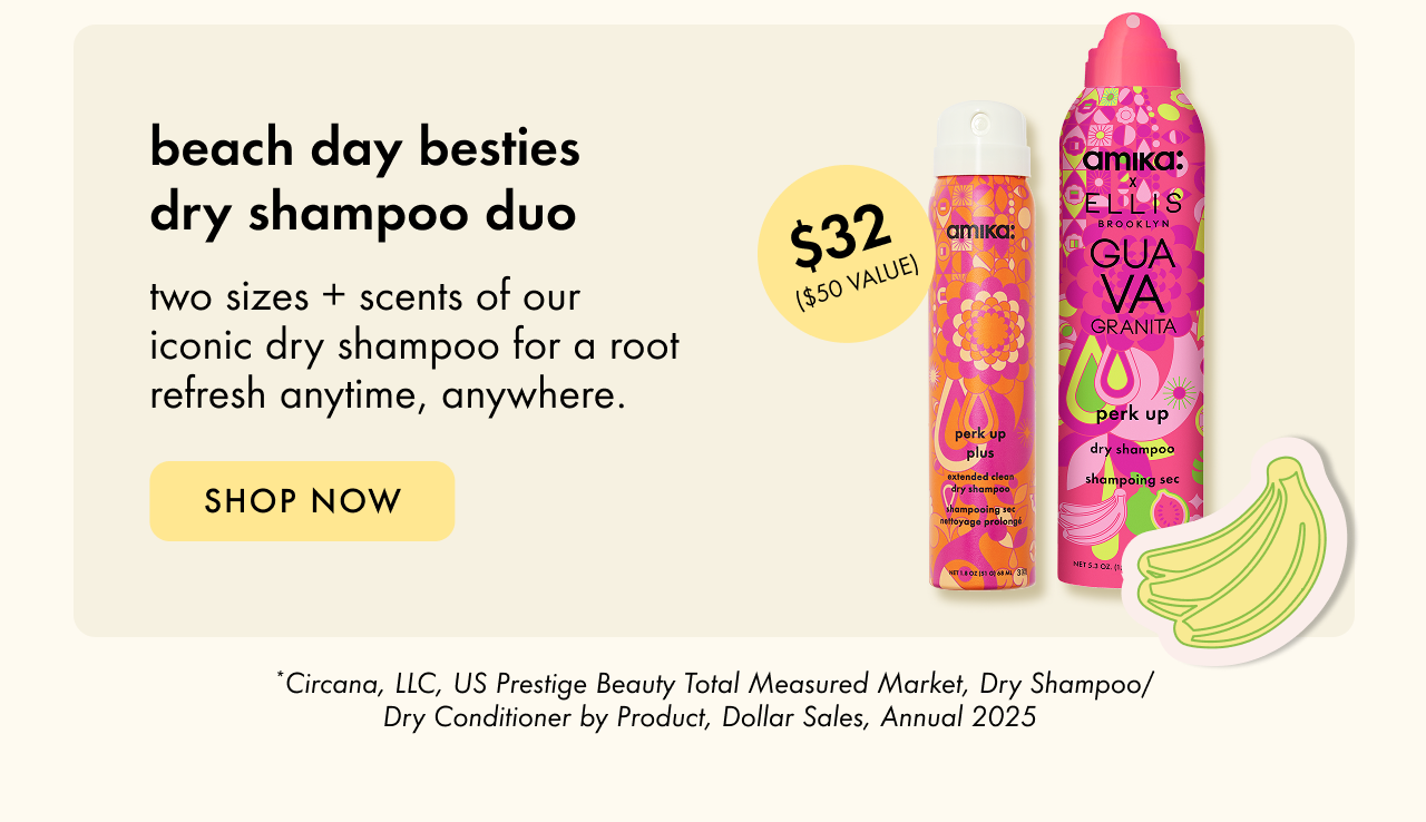 beach day besties dry shampoo duo 