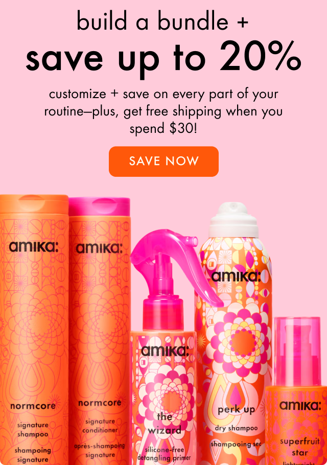 build a bundle + save up to 20% off