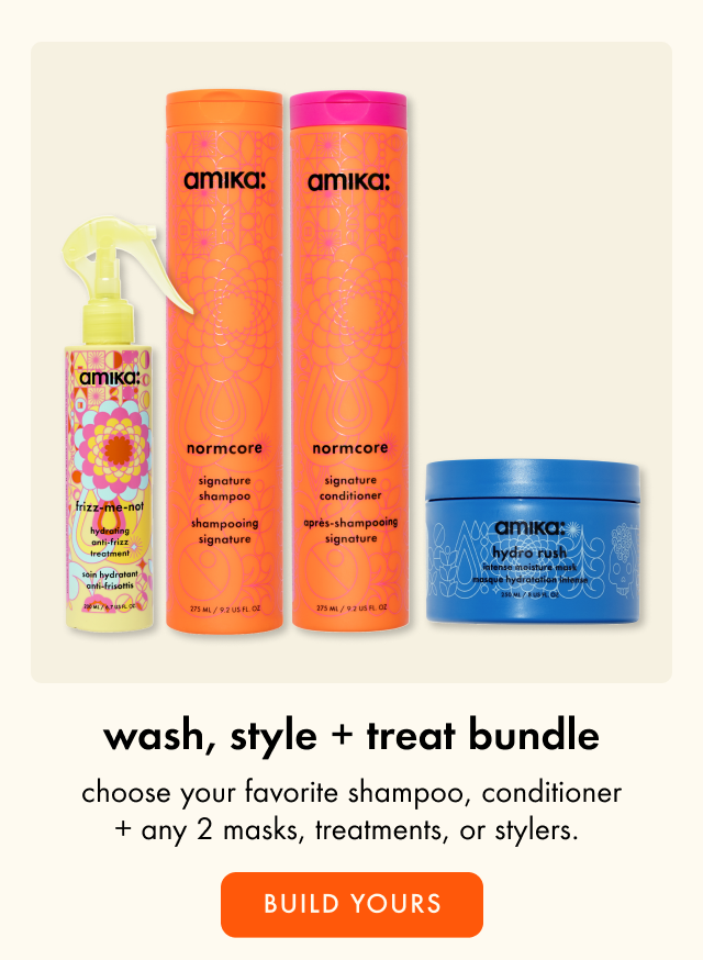 wash, style + treat bundle