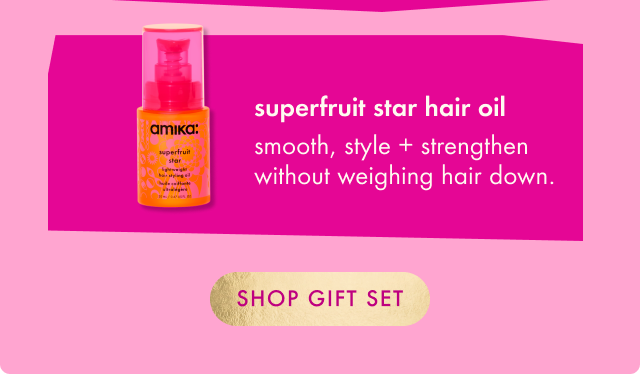 superfruit star hair oil