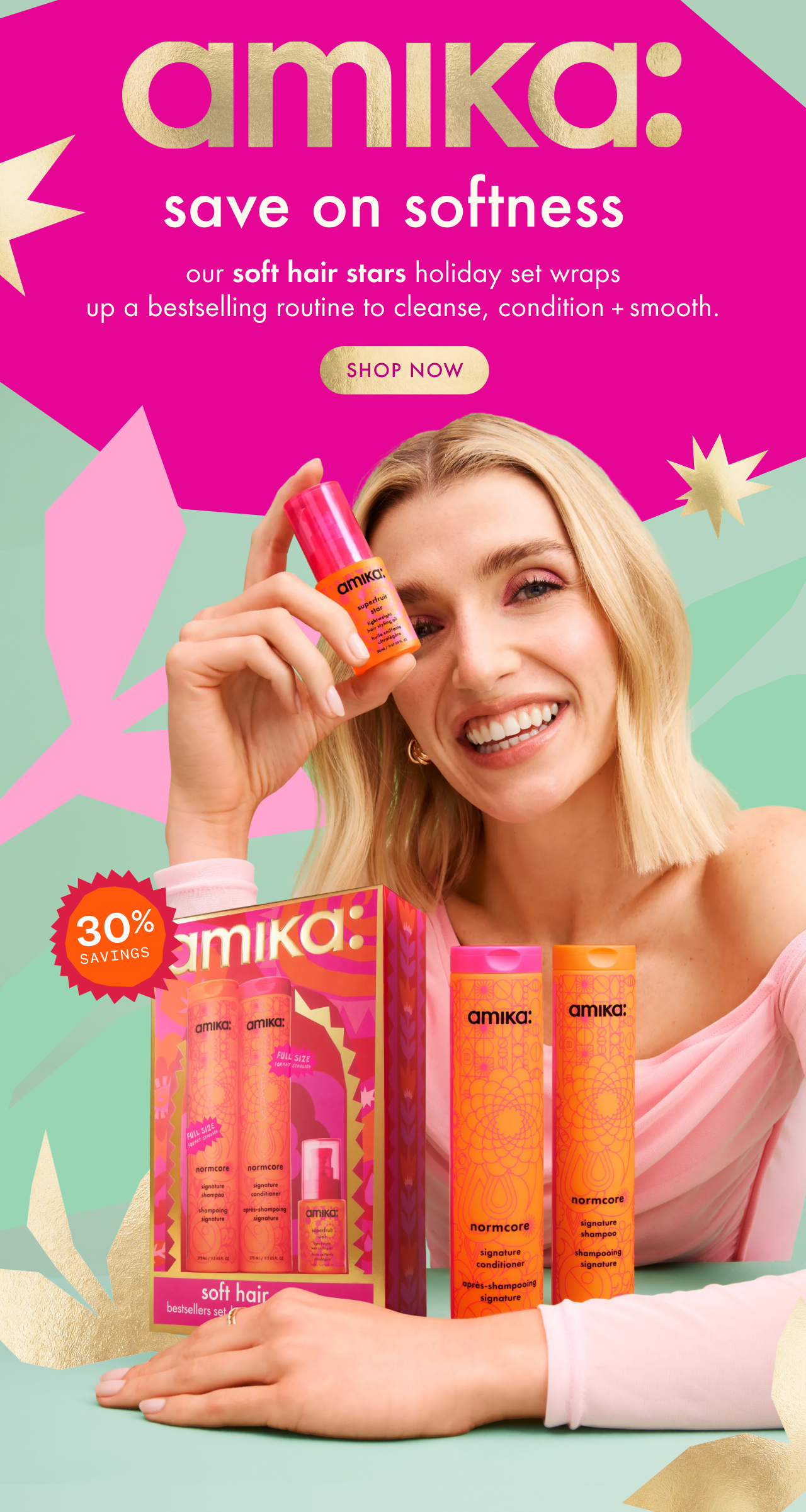shop our soft hair stars holiday gift set 