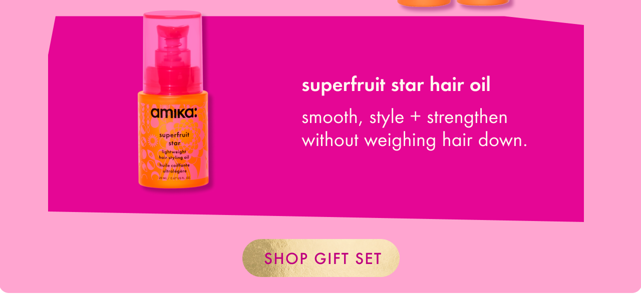 superfruit star hair oil