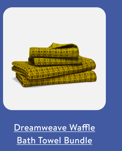 Dreamweave Waffle Bath Towel Bundle