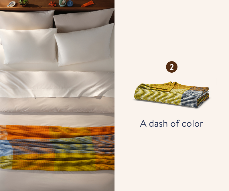 A dash of color