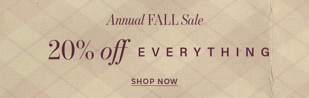 20% off everything