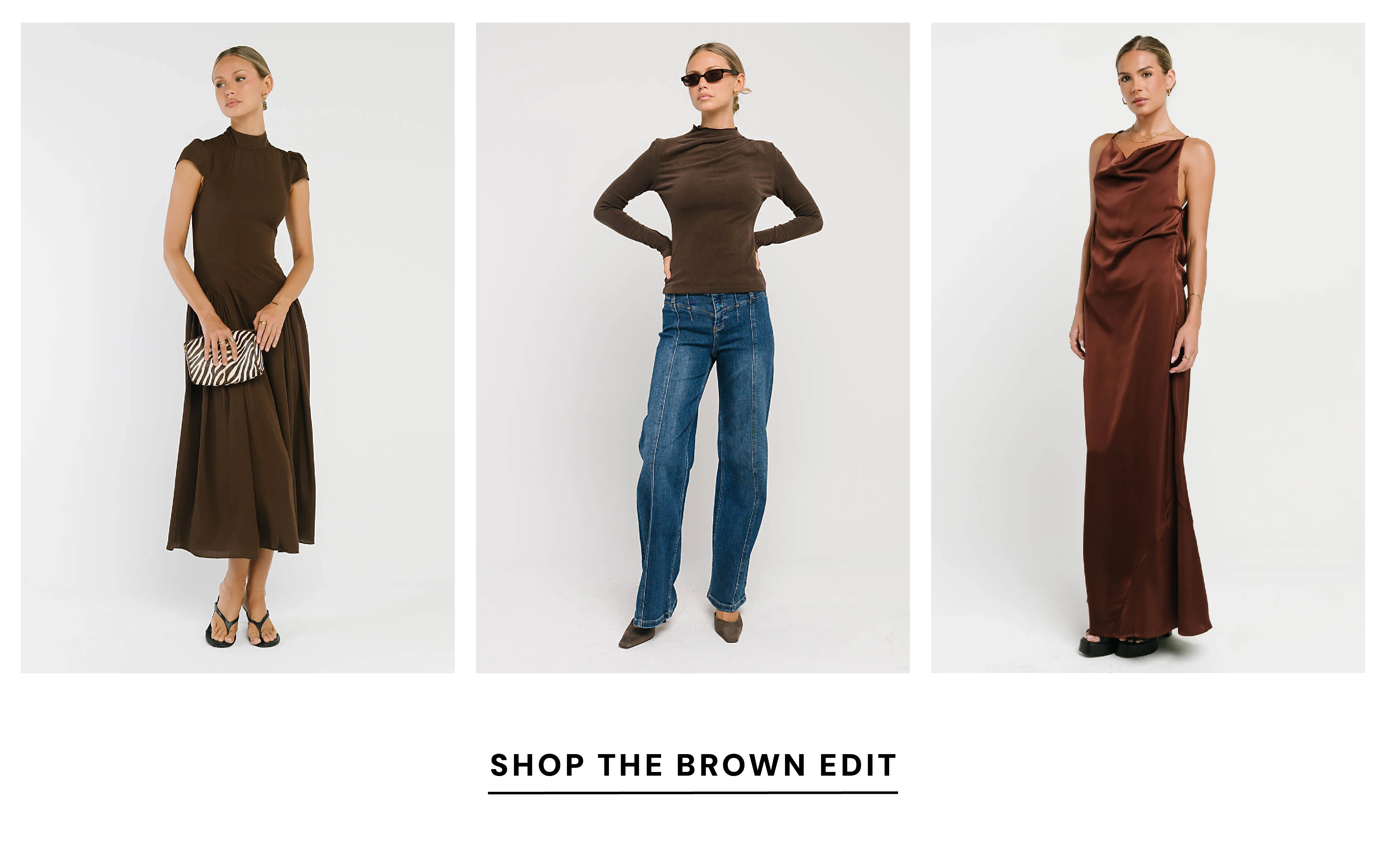 shop the brown edit