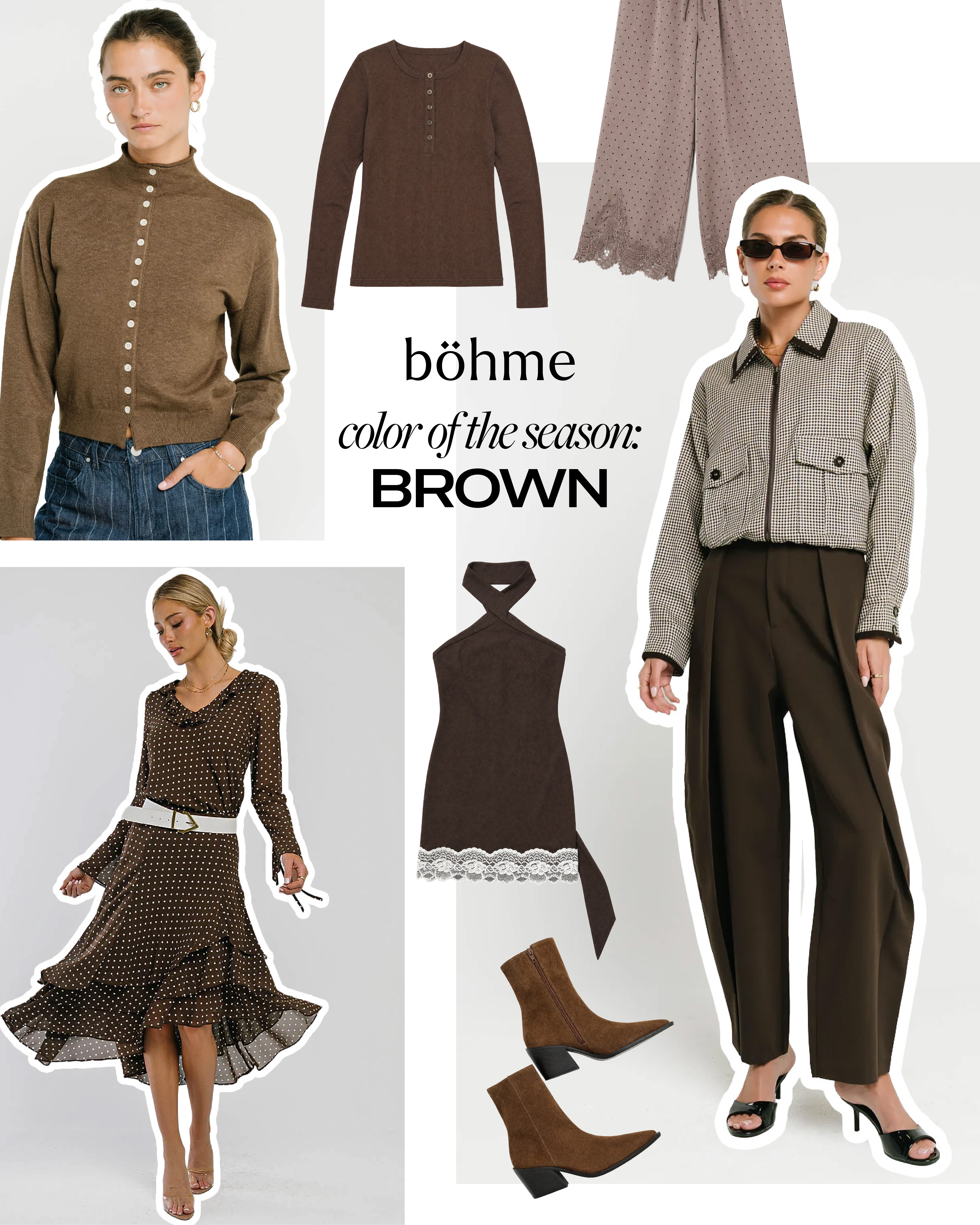 color of the season: brown