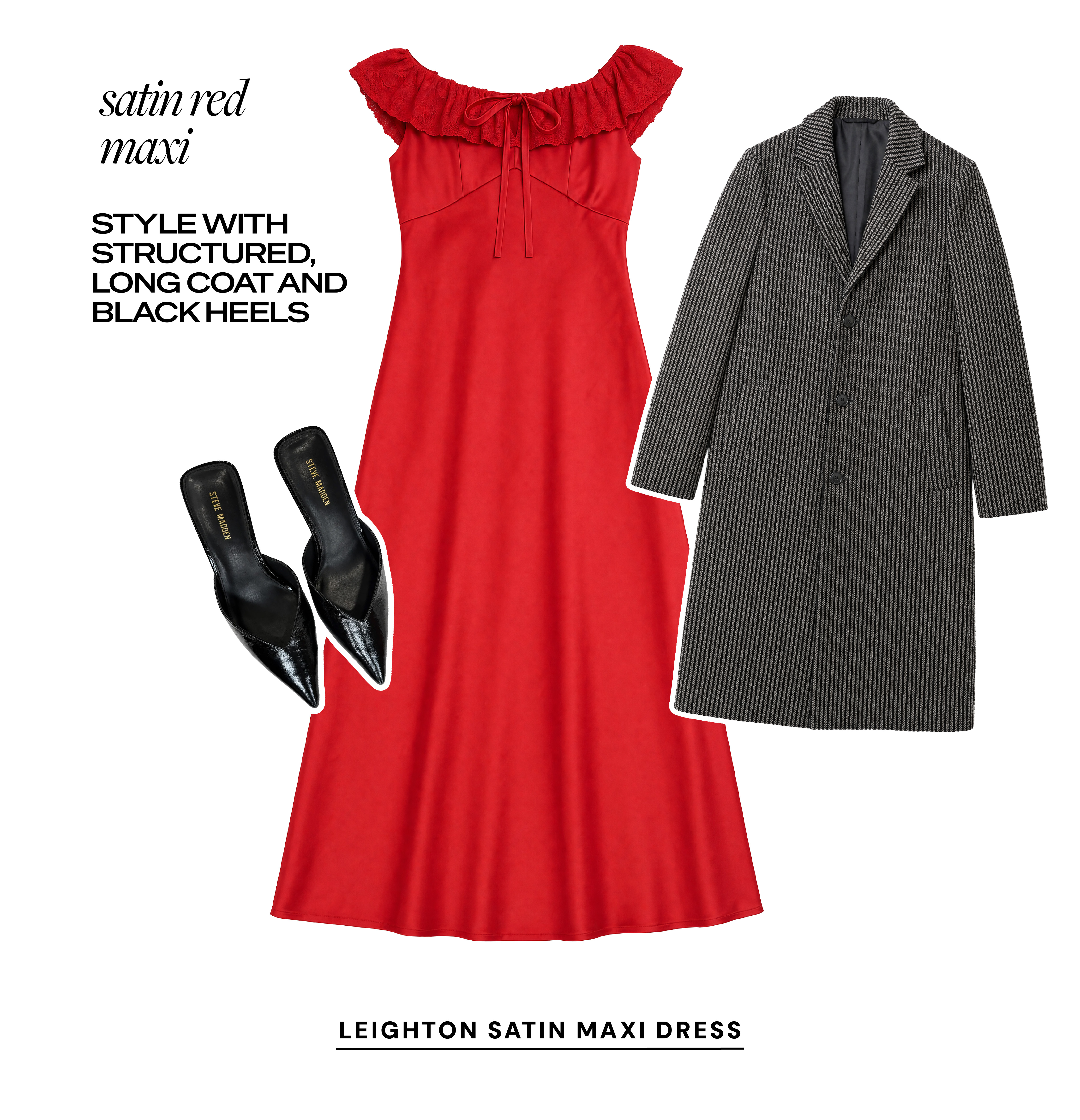 leighton satin maxi dress