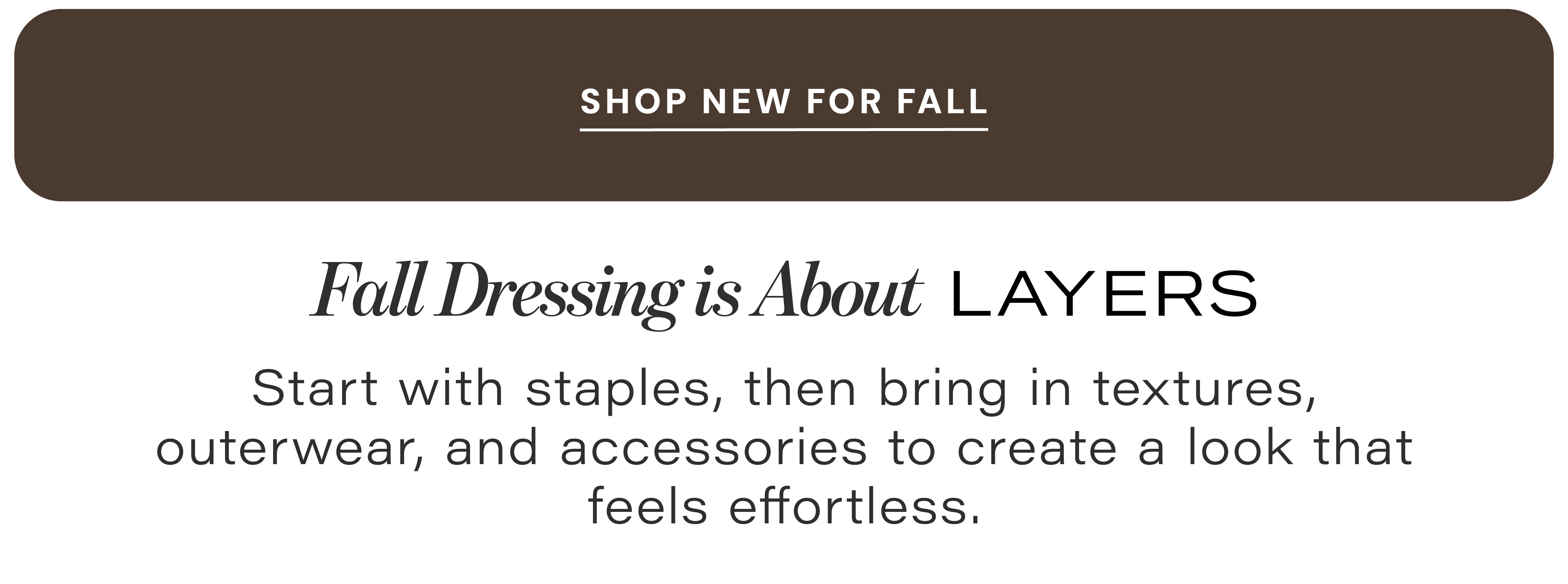 shop new for fall