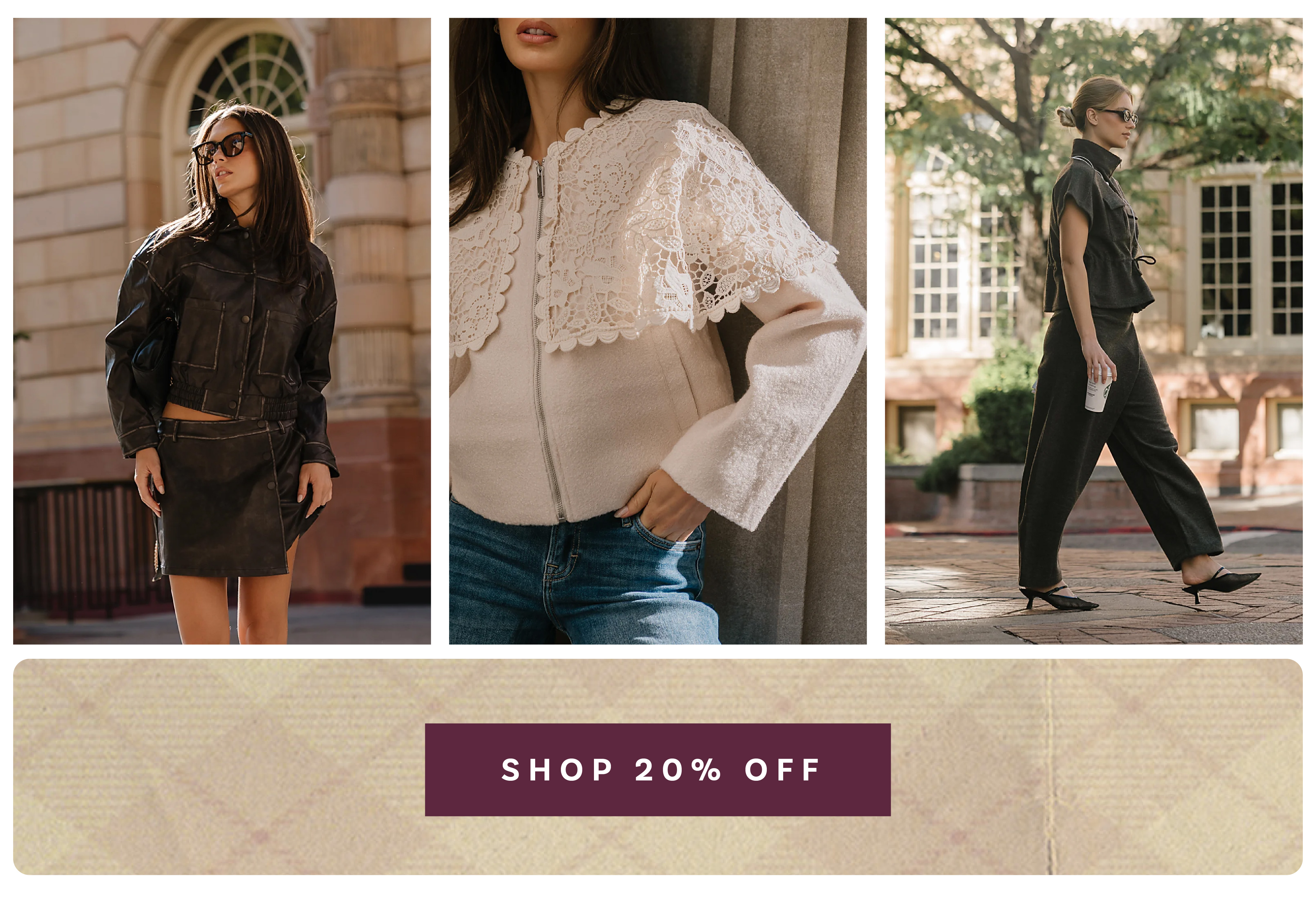 shop 20% off
