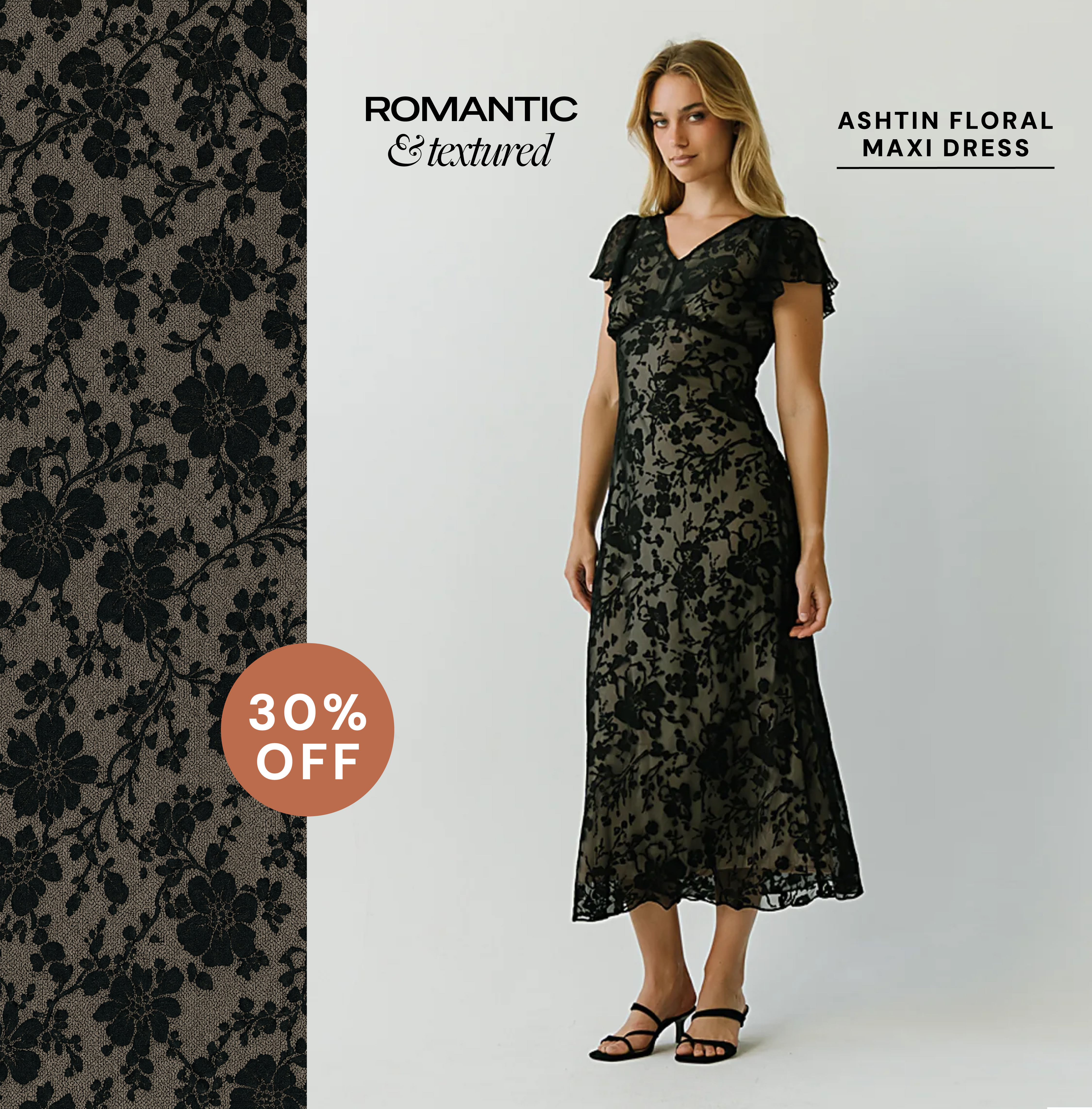 ashtin floral maxi dress