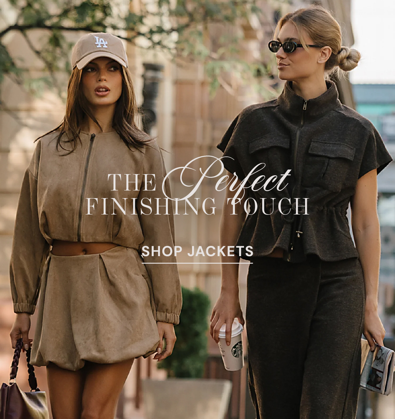 the perfect finishing touch shop jackets