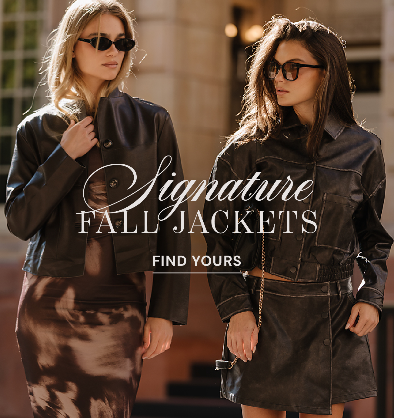 signature fall jackets
