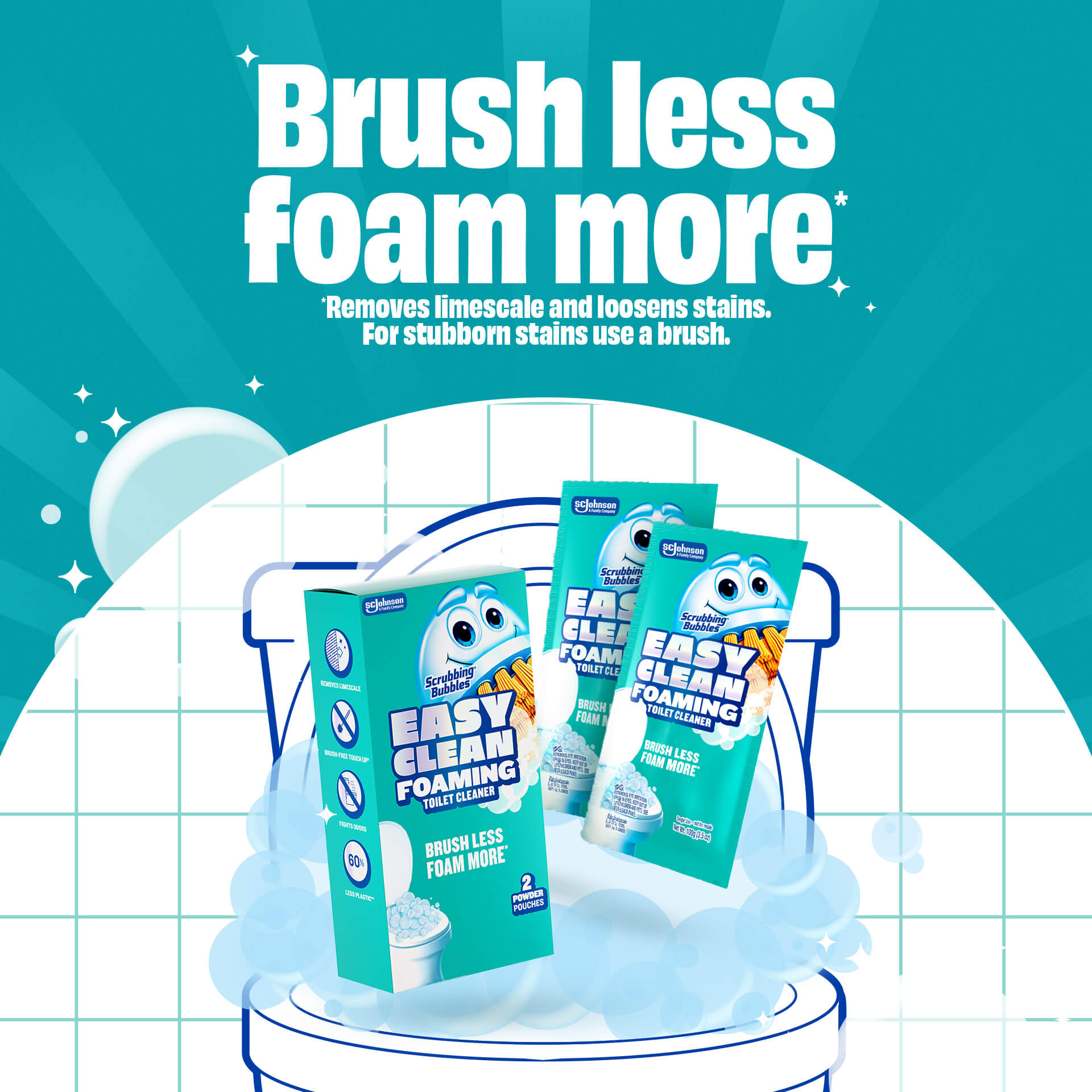 Scrubbing Bubbles® Easy Clean Foaming Toilet Bowl Cleaner