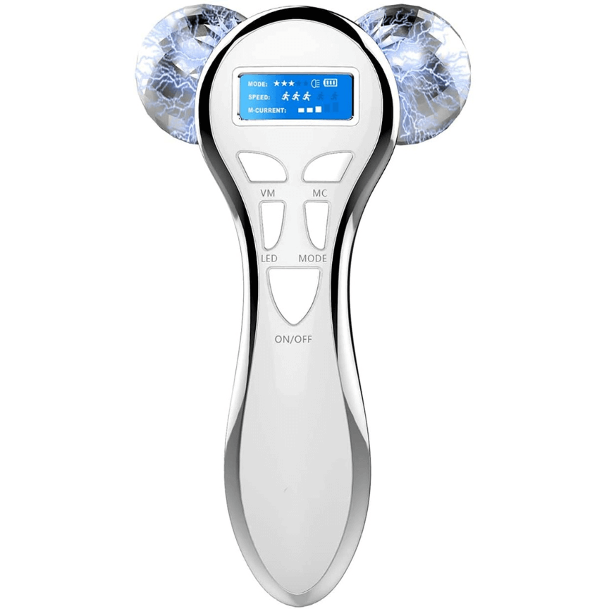 4D Microcurrent Face Massager Roller