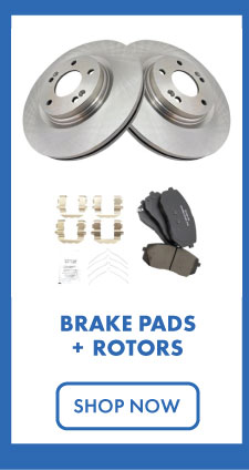 Brake rotors and pads. Shop now.