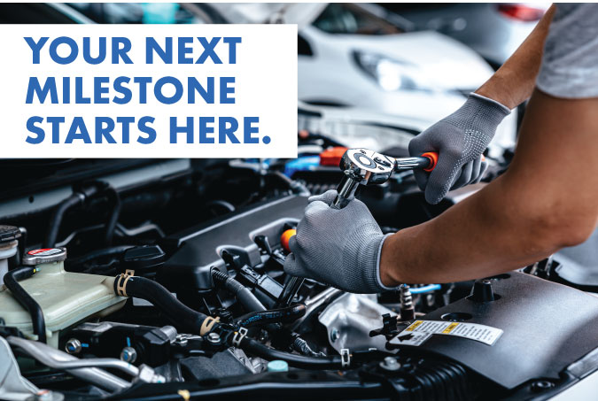 Your next milestone starts here.
