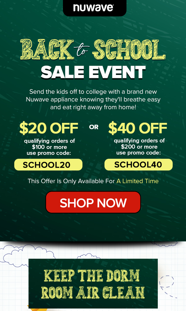 Back To School Sale
