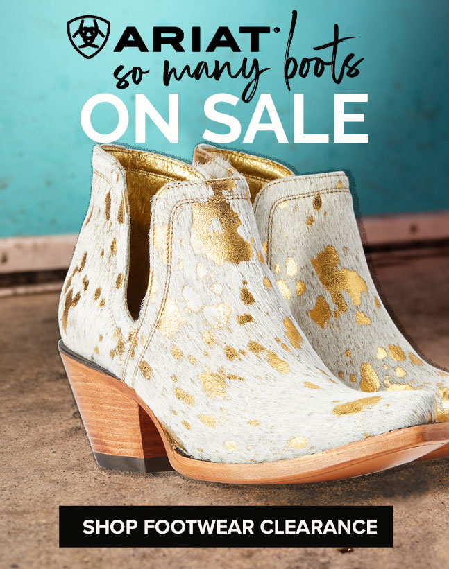 Shop Ariat Footwear Clearance