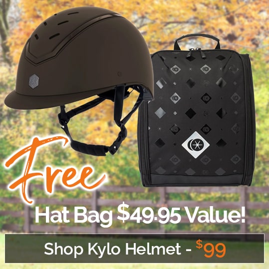 Free Bag with Purchase of Charles Owen Kylo Helmet—$99 Free Bag with Purchase of Charles Owen Kylo Helmet—$99