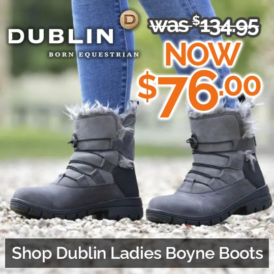 Shop Dublin Ladies Boyne Boots Now $76! Shop Dublin Ladies Boyne Boots Now $76!