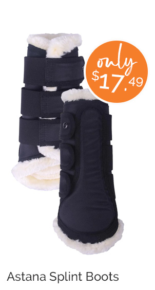 Astana Splint Boots—Only $17.49