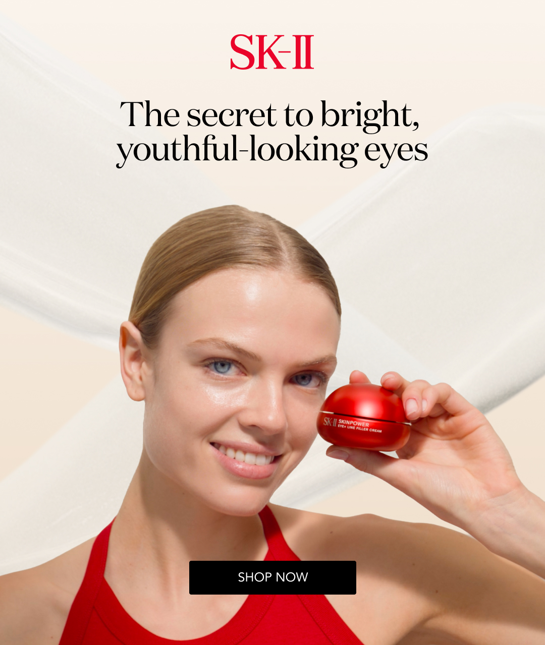 SK-II  The secret to bright, youthful-looking eyes Shop Now
