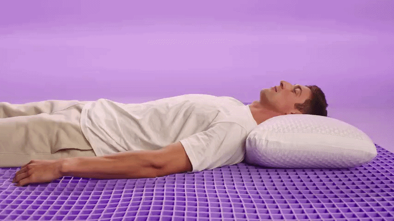 Purple grid GIF