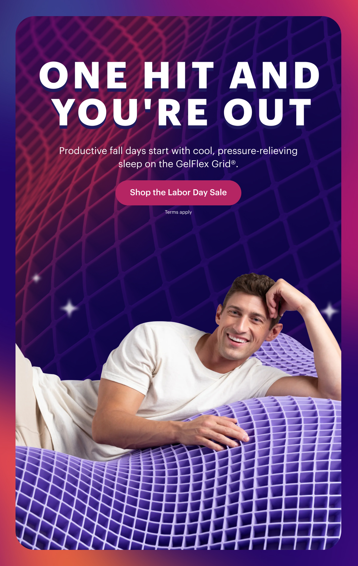 One hit and you're OUT