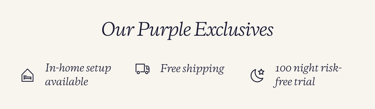 Our Purple Exclusives