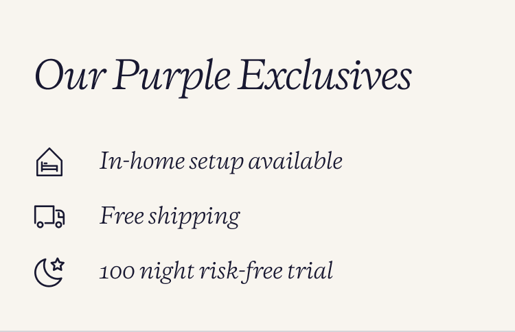 Our Purple Exclusives