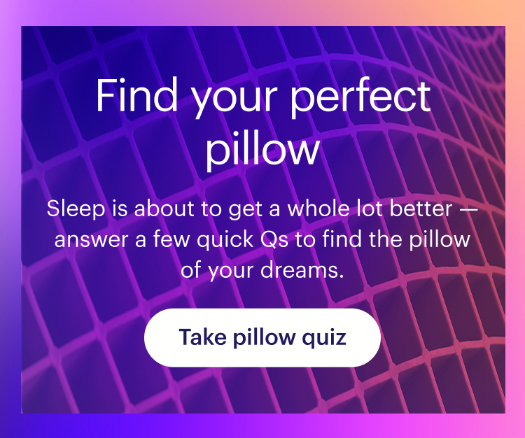 Find your perfect pillow