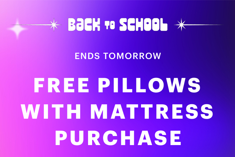 Free Pillows with Mattress Purchase
