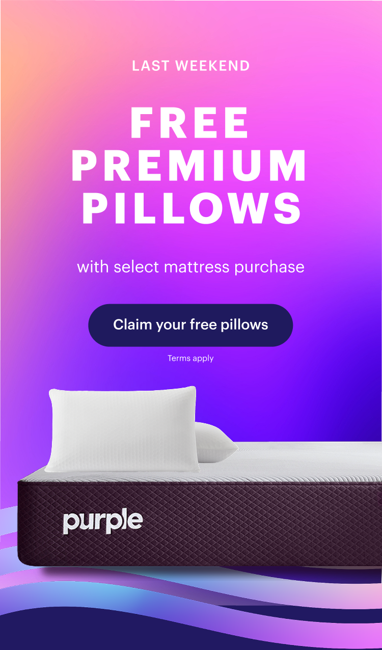 Free premium pillows