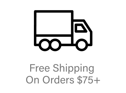 Free Shipping On Orders $75+