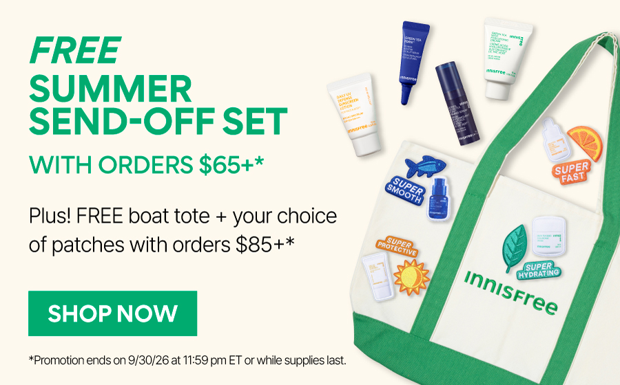 FREE SUMMER SEND-OFF SET + FREE BOAT TOTE WITH ORDERS $65+ AND $85+