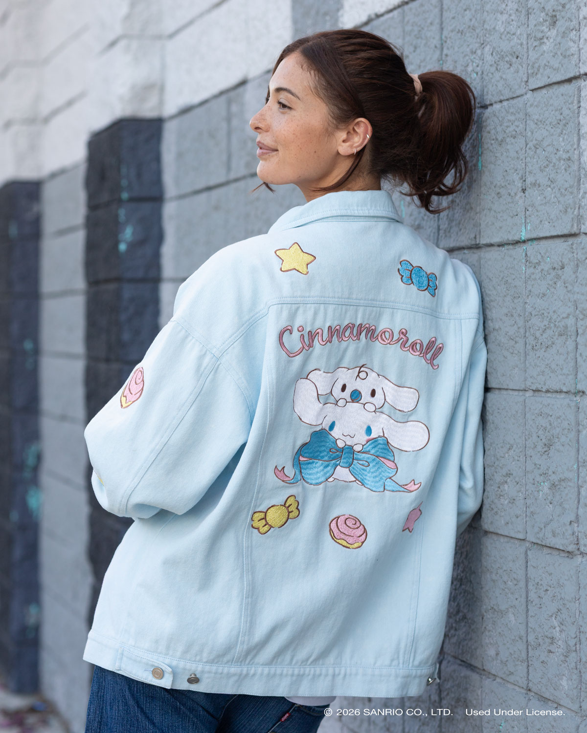 Cinnamoroll Ribbon JapanLA Denim Jacket