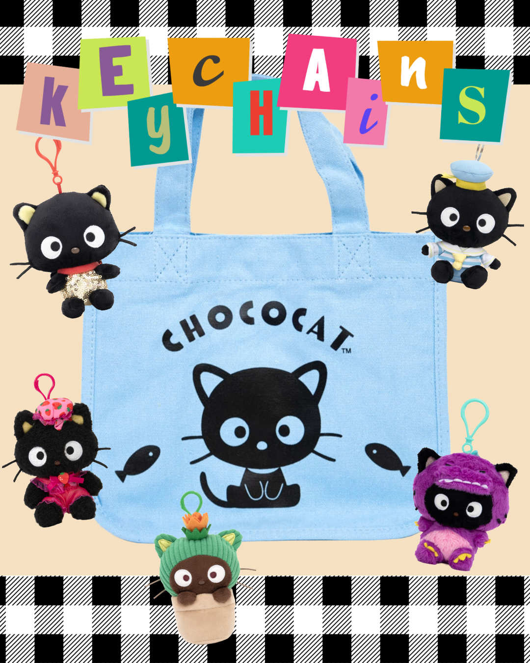Chococat Keychains