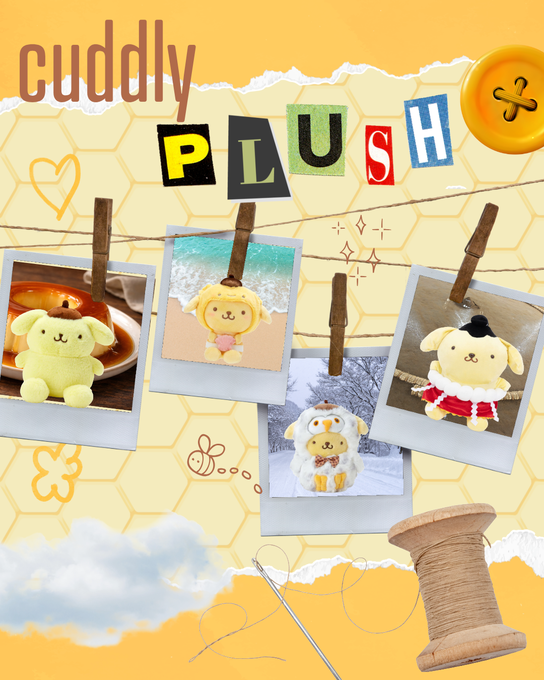 Pompompurin Plush
