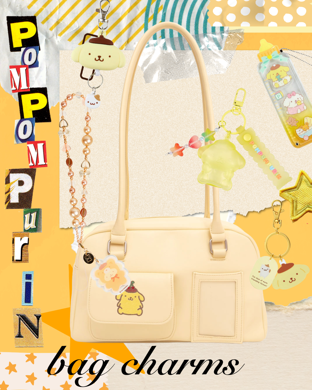 Pompompurin Keychains