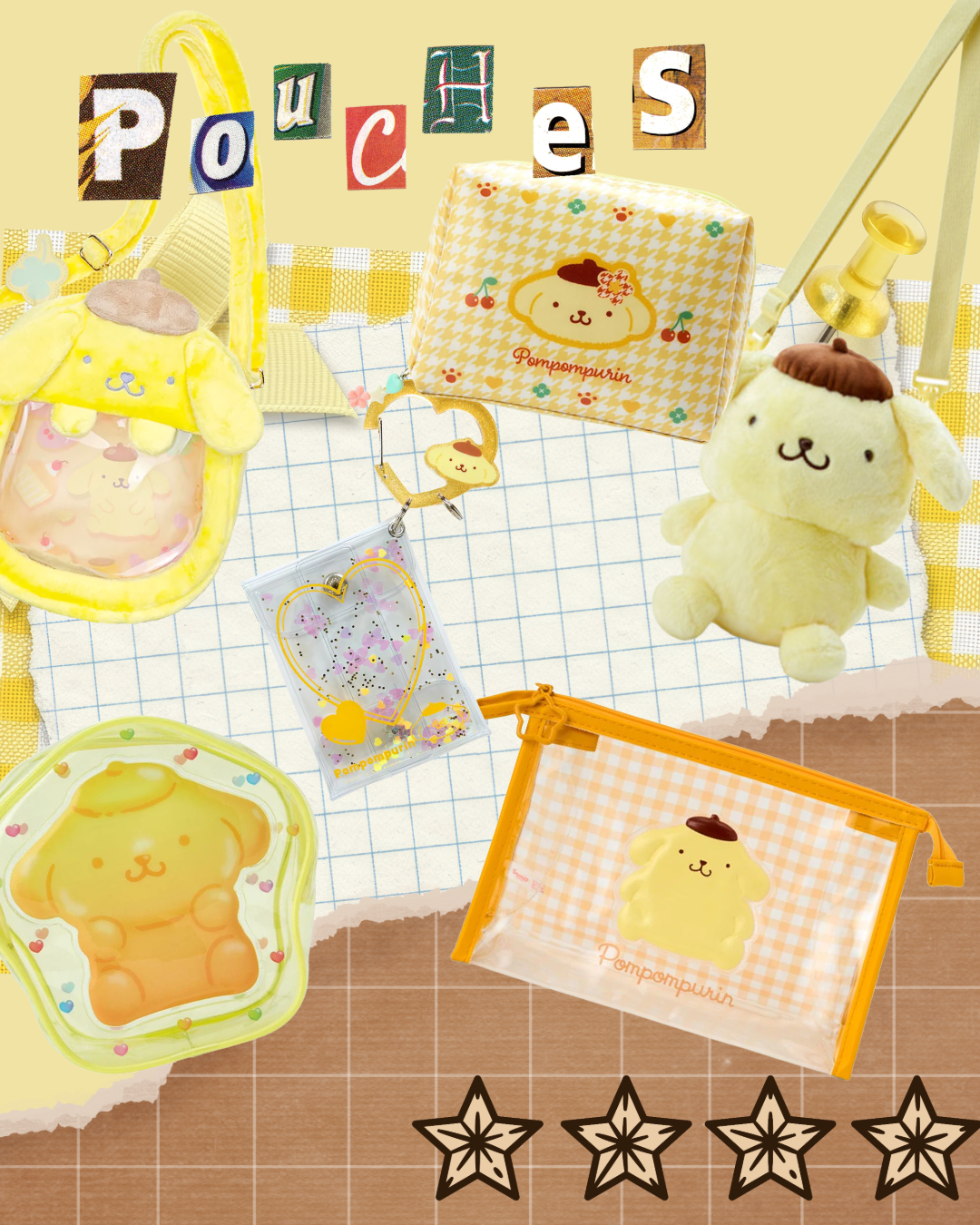 Pompompurin Pouch