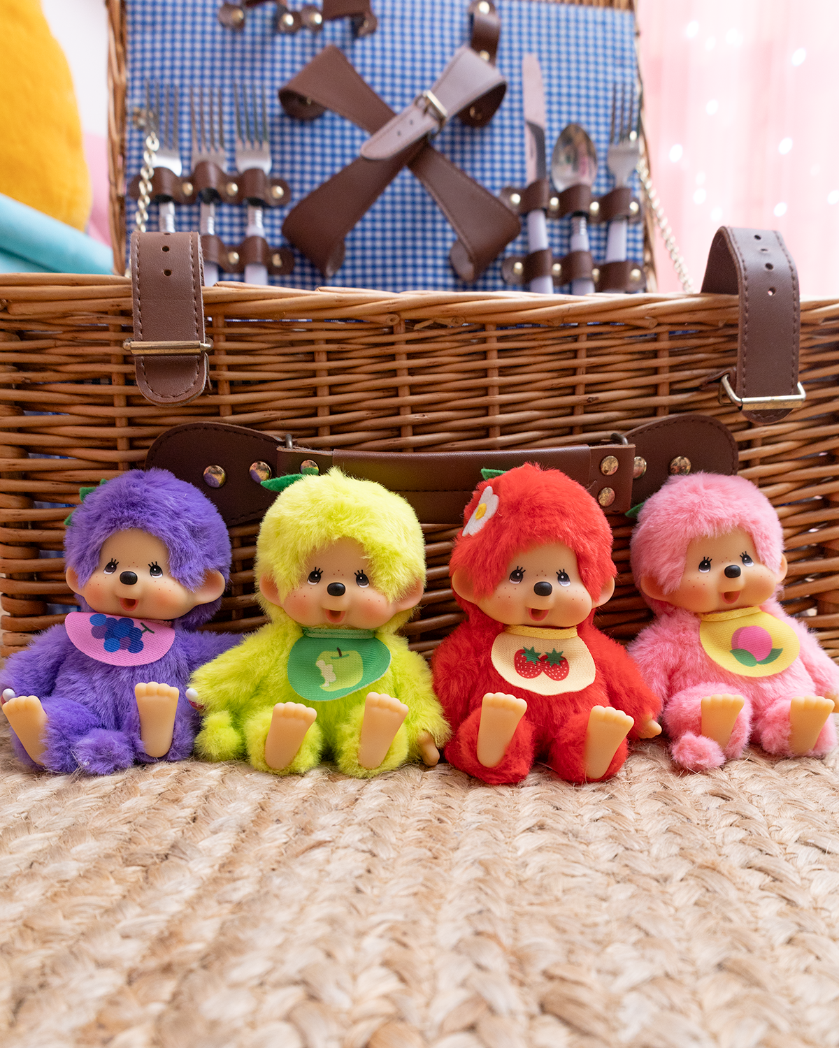 Monchhichi Fruit Beanies Plush