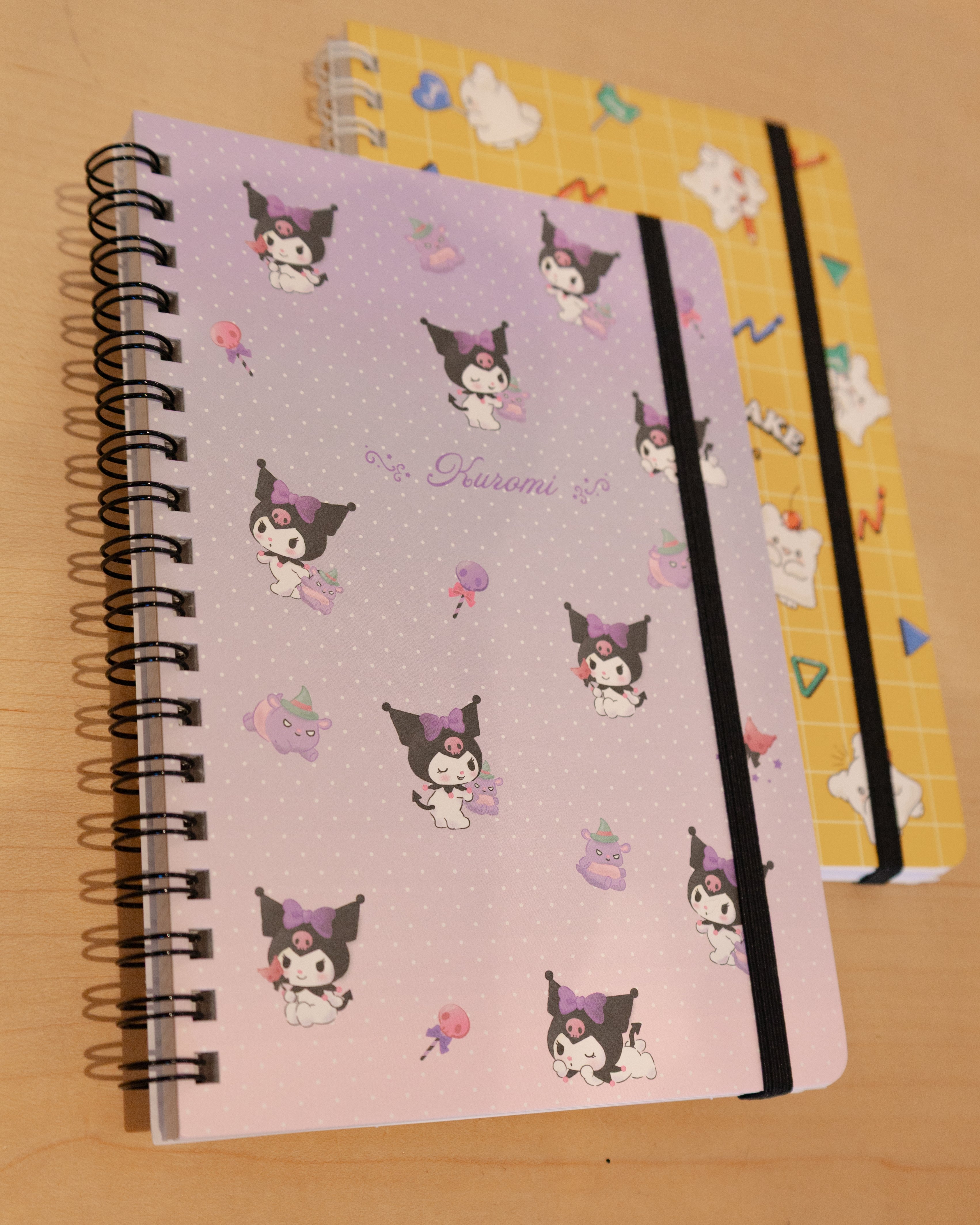 sanrio lined notebook