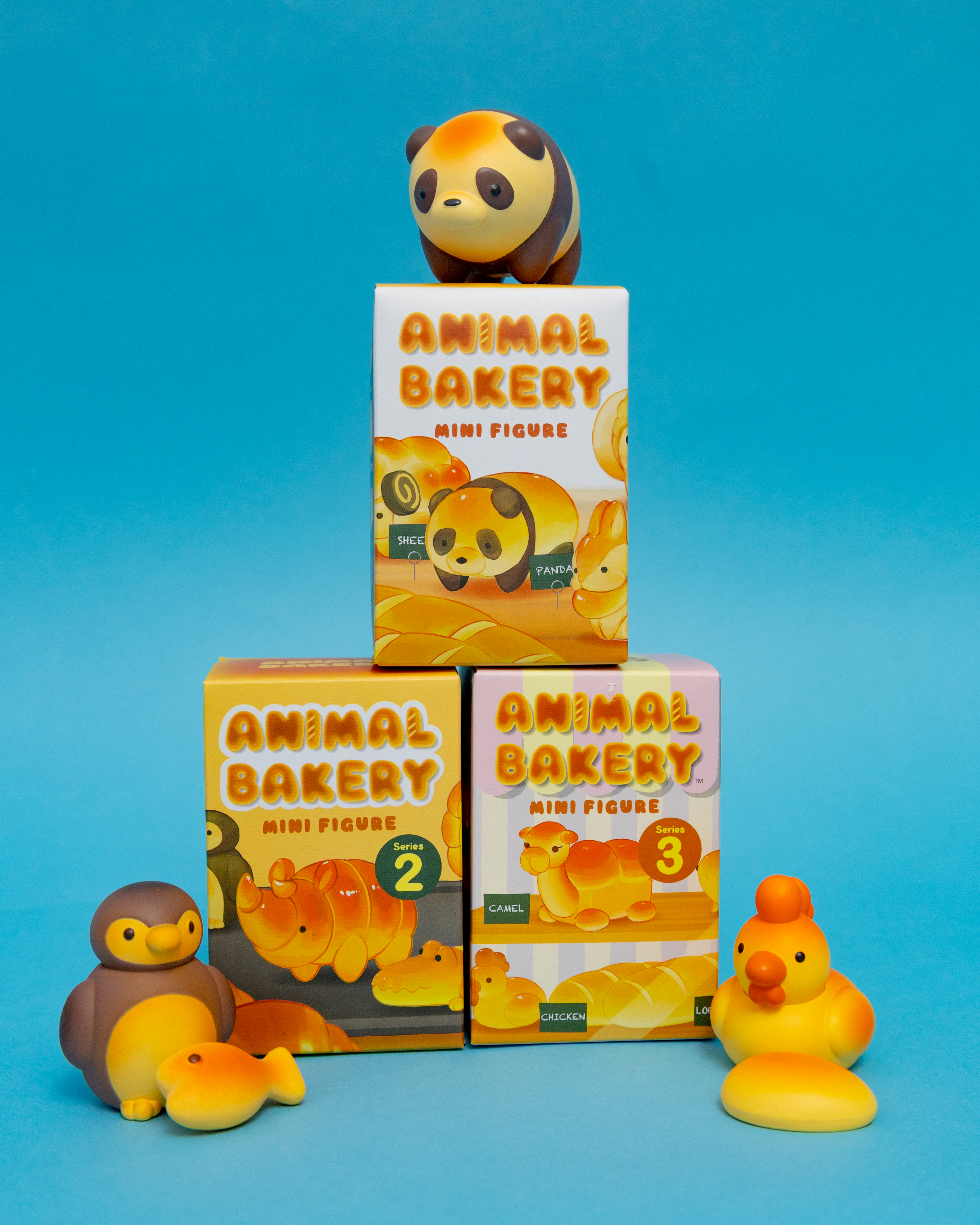 Animal Bakery Minifigure Blind Box Series 1,2,3