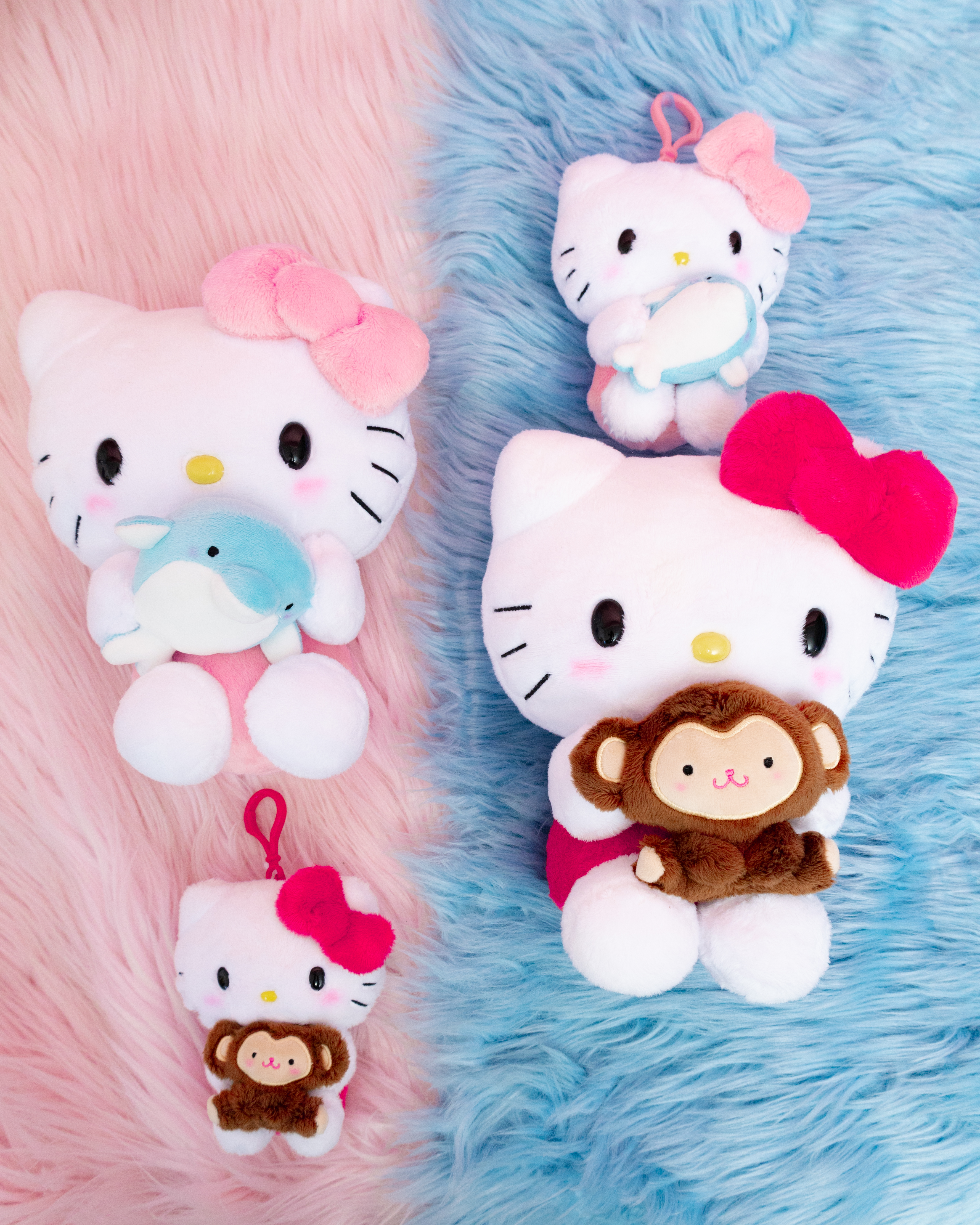 Hello Kitty Baby Animal Hug Plush