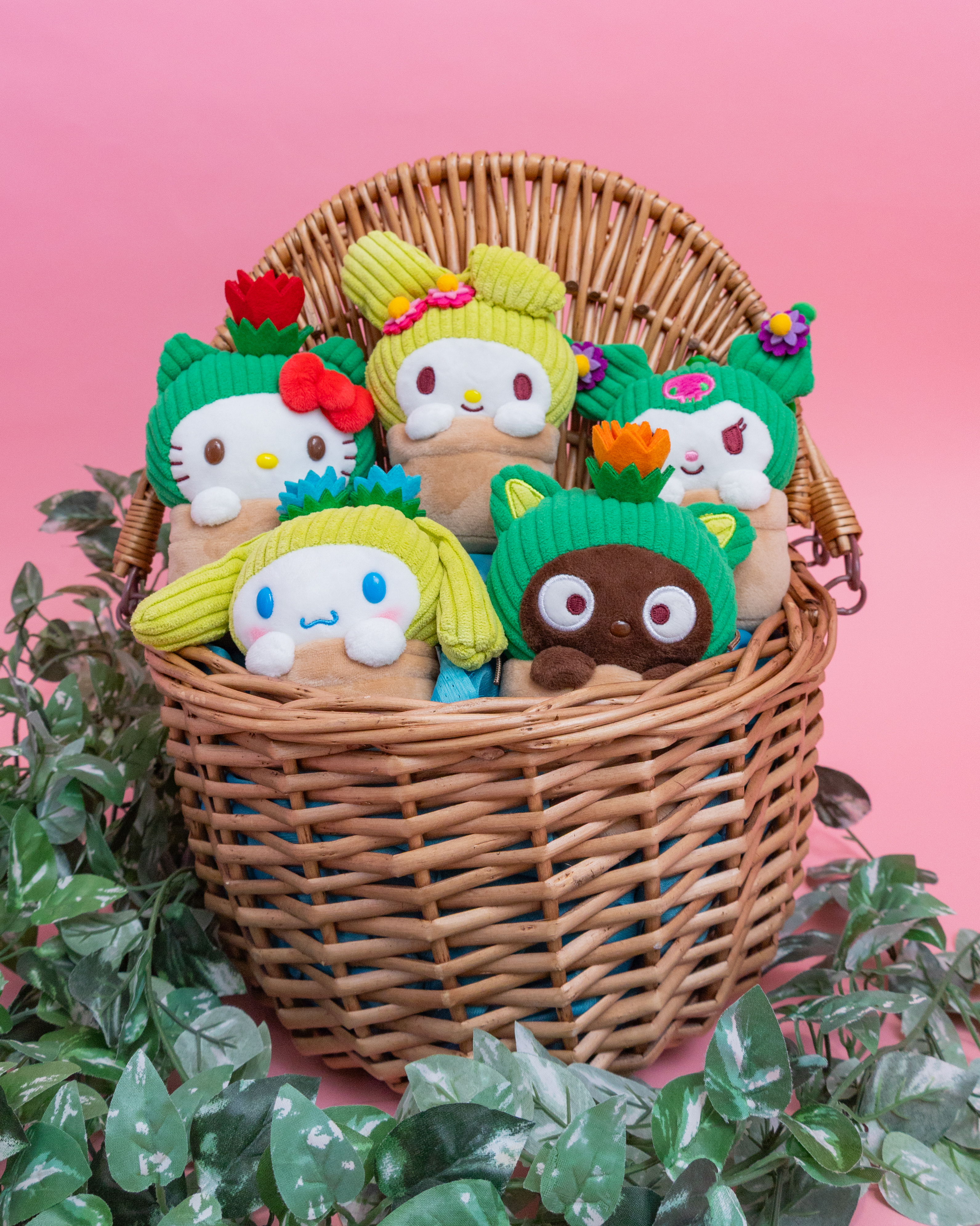 Sanrio Cactus Plush Keychain