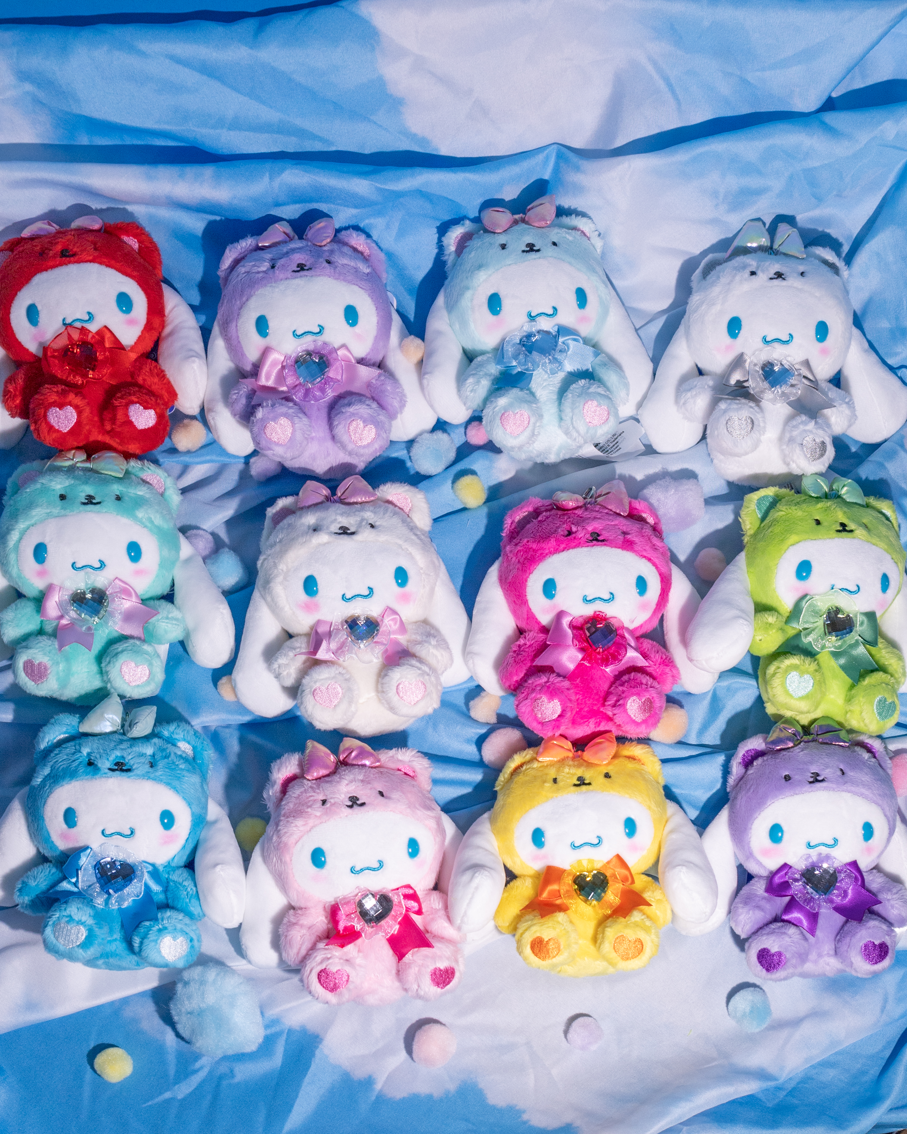 Cinnamoroll Birthstone Plush Keychain