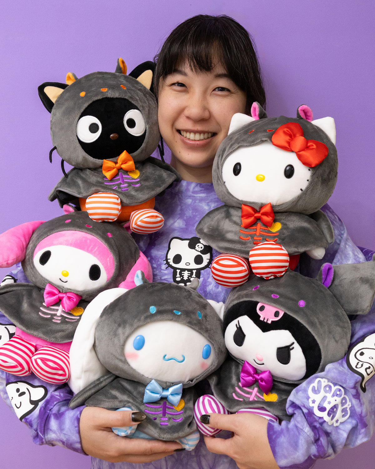 Hello Kitty & Friends Halloween Bat Plush